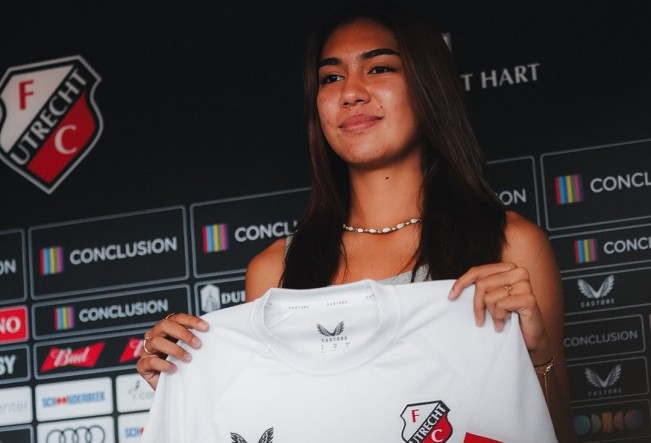 Claudia Scheunemann resmi bergabung dengan klub Eredivisie Belanda, FC Utrecht Vrouwen. [Instagram @fcuvrouwen]